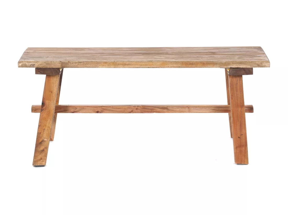 BANC ANZIO Bois massif, pliable