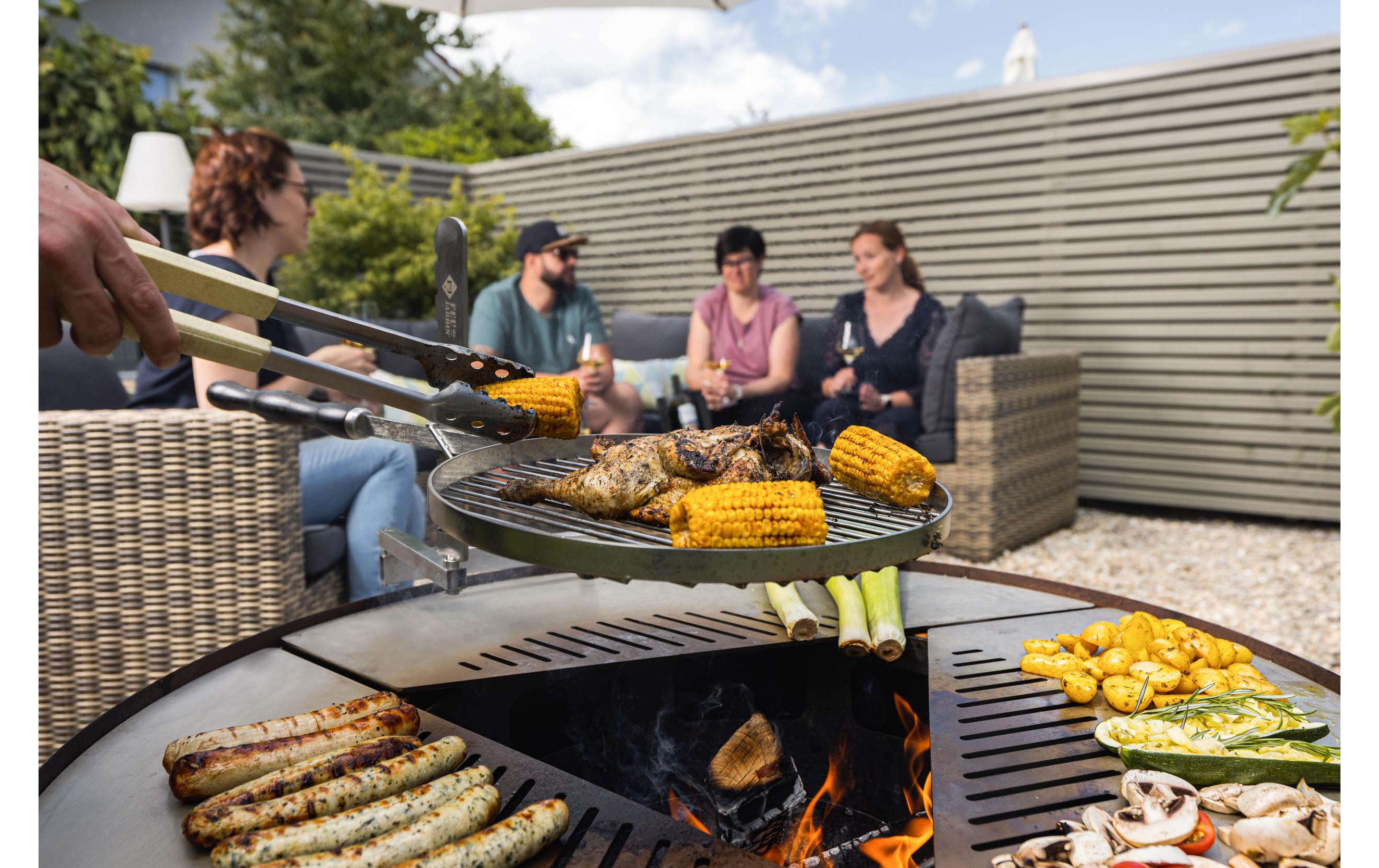 Grillrost Rund, ∅ 38 cmEdelstahl-Grillrost