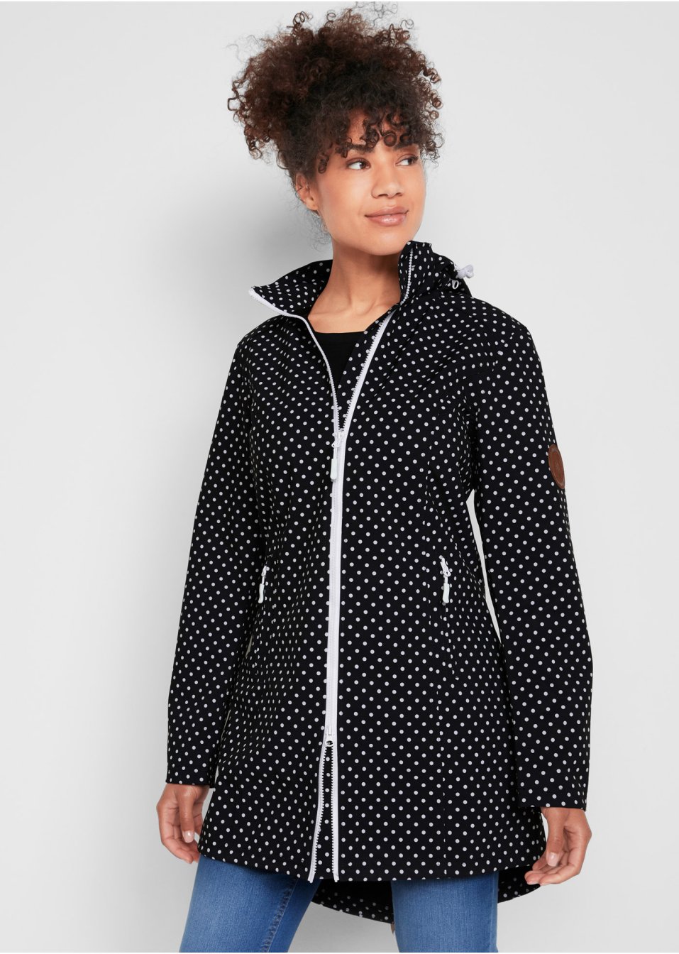 Veste softshell longue