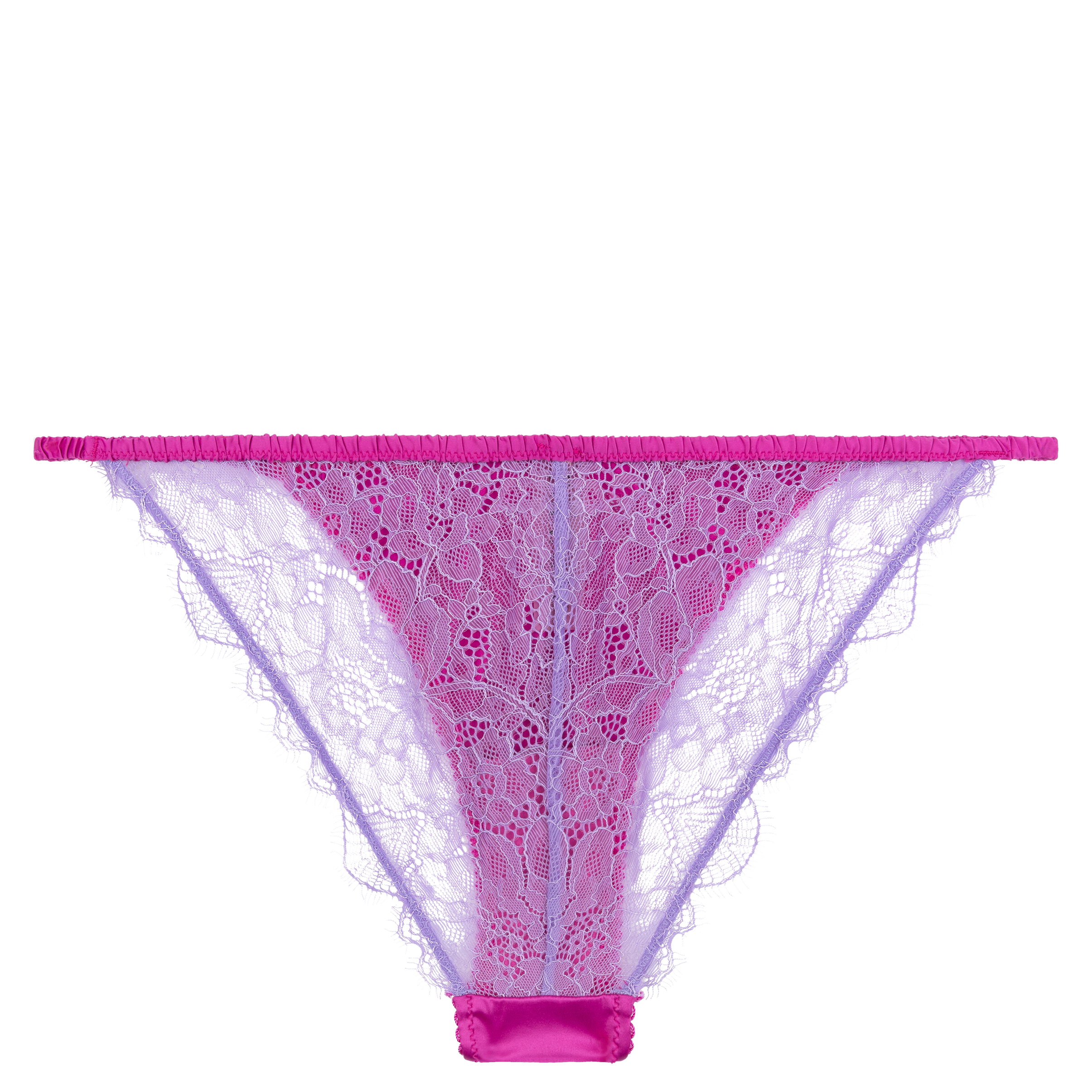 WILD ROSE - Slip en dentelle | Rose