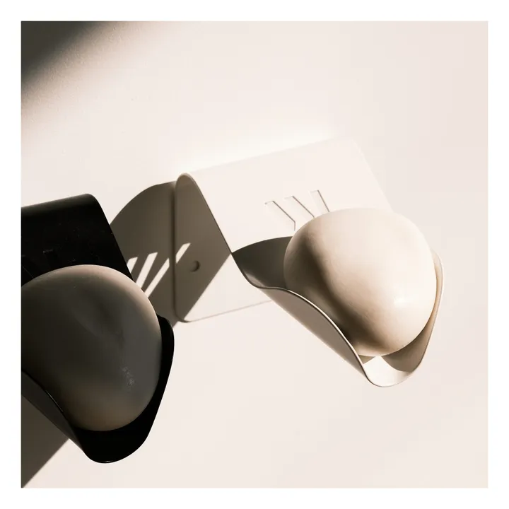 What Matters Support Savon solide en inox | Blanc