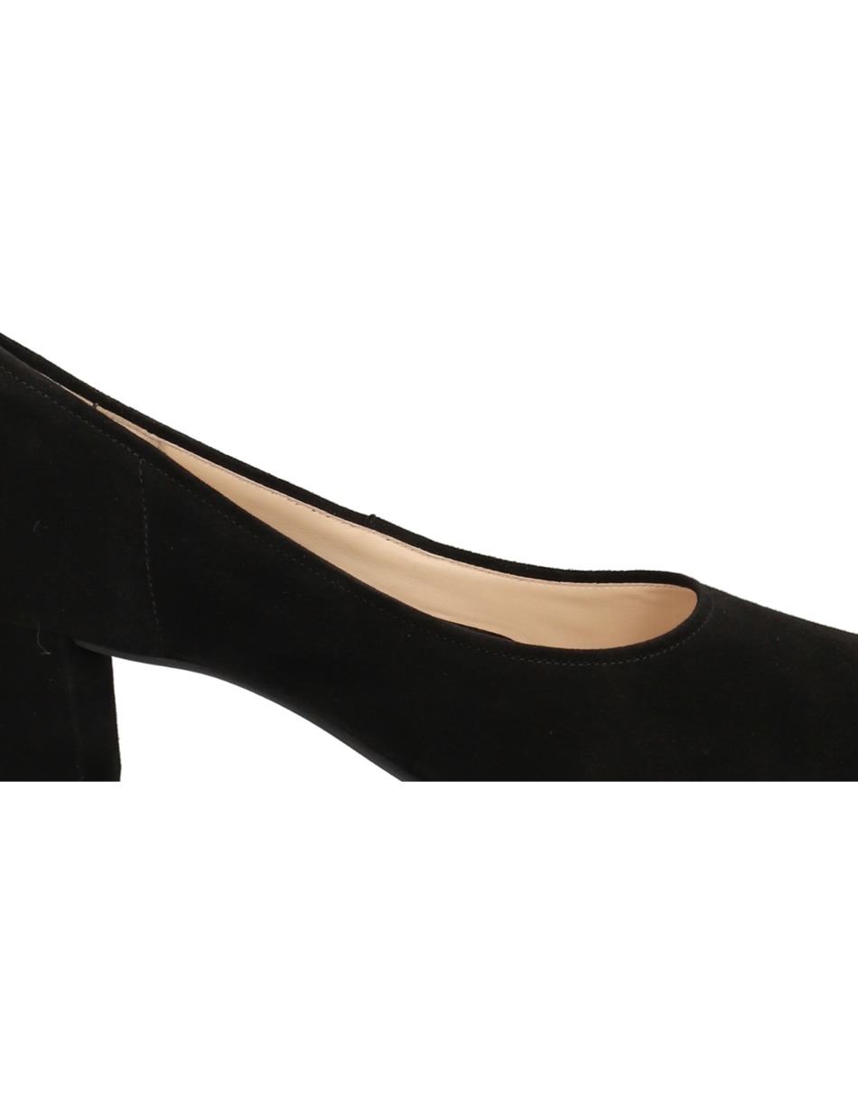 Veloursleder Pumps
