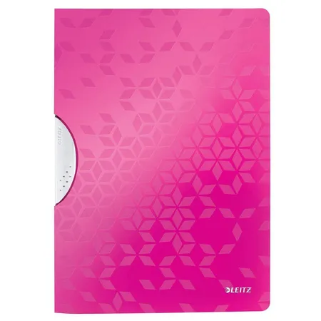 Leitz Klemmhefter WOW ColorClip, A4, für 30 Blatt, Pink Metallic
