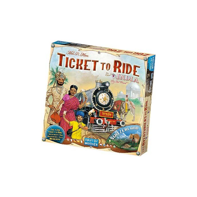 Les Aventuriers du Rail : Inde  et  Suisse