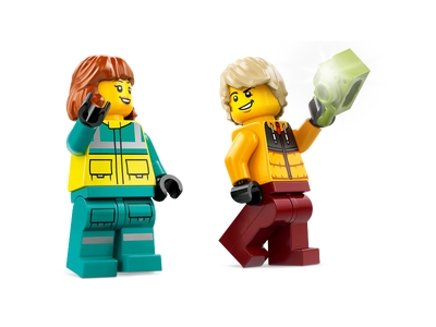 LEGO Ambulance en snowboarder (60403)