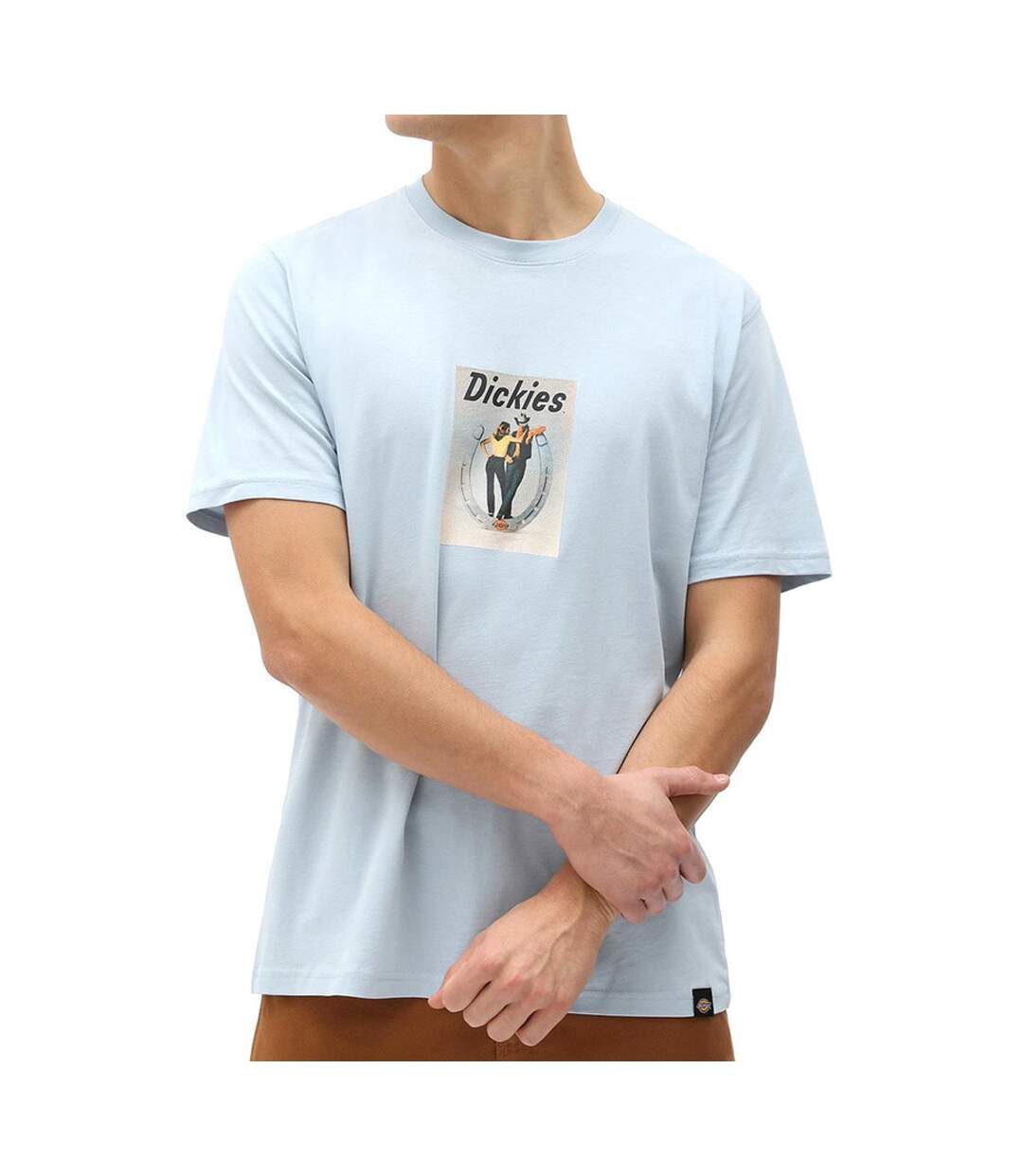 T-shirt Bleu Homme Dickies Baudette