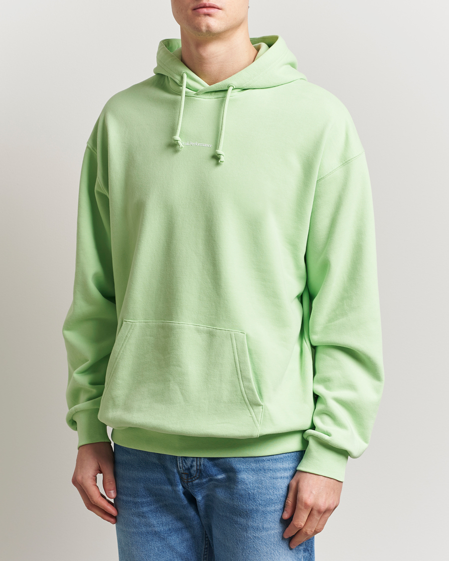 Peak Performance Original Terry Hoodie Vivid Green