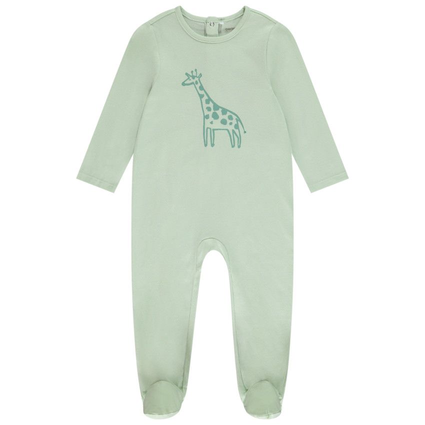 Dors-bien en jersey avec print pour bébé garçon - Vert