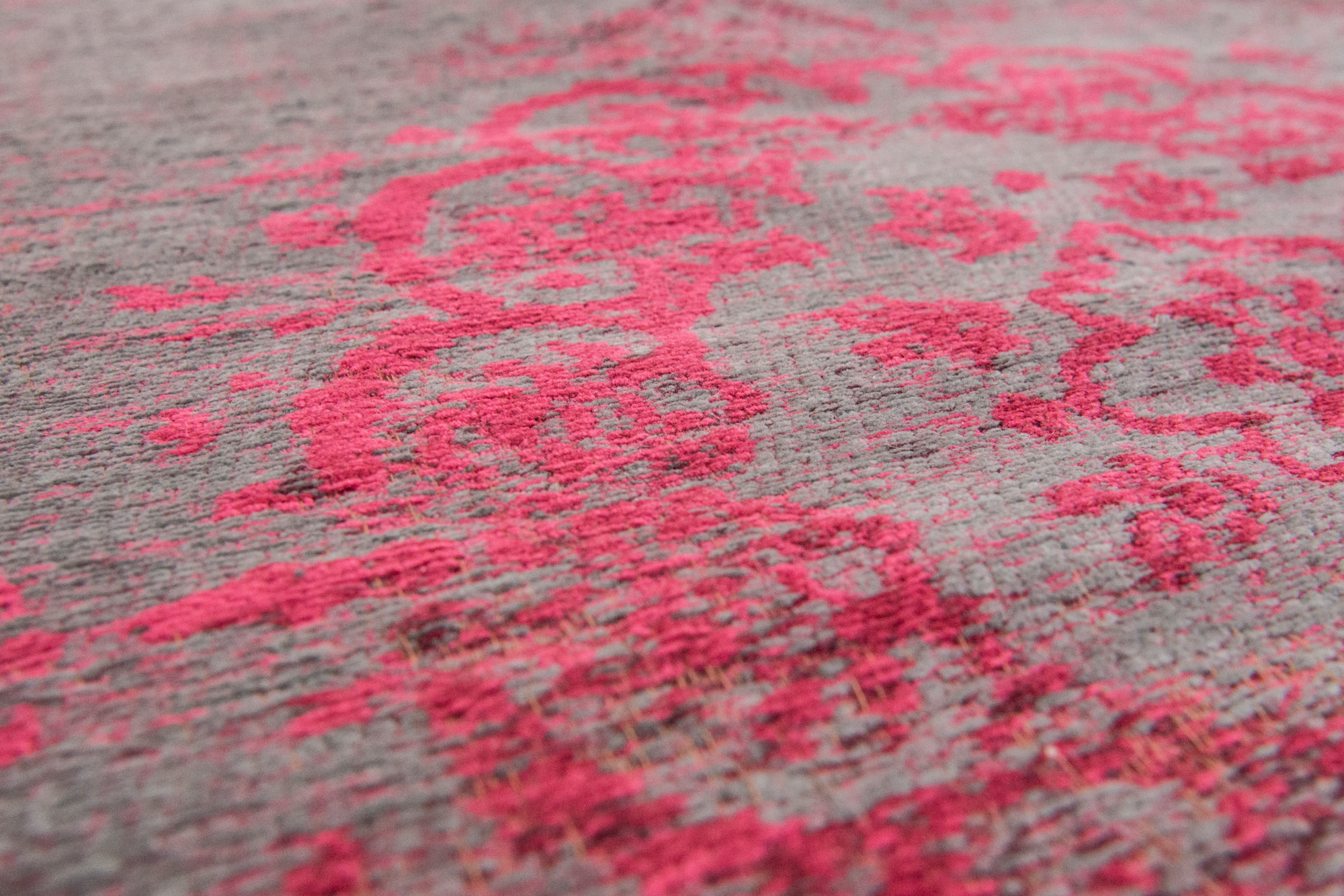 Ecorugs vloerkleed Medallion roze 240x340 cm