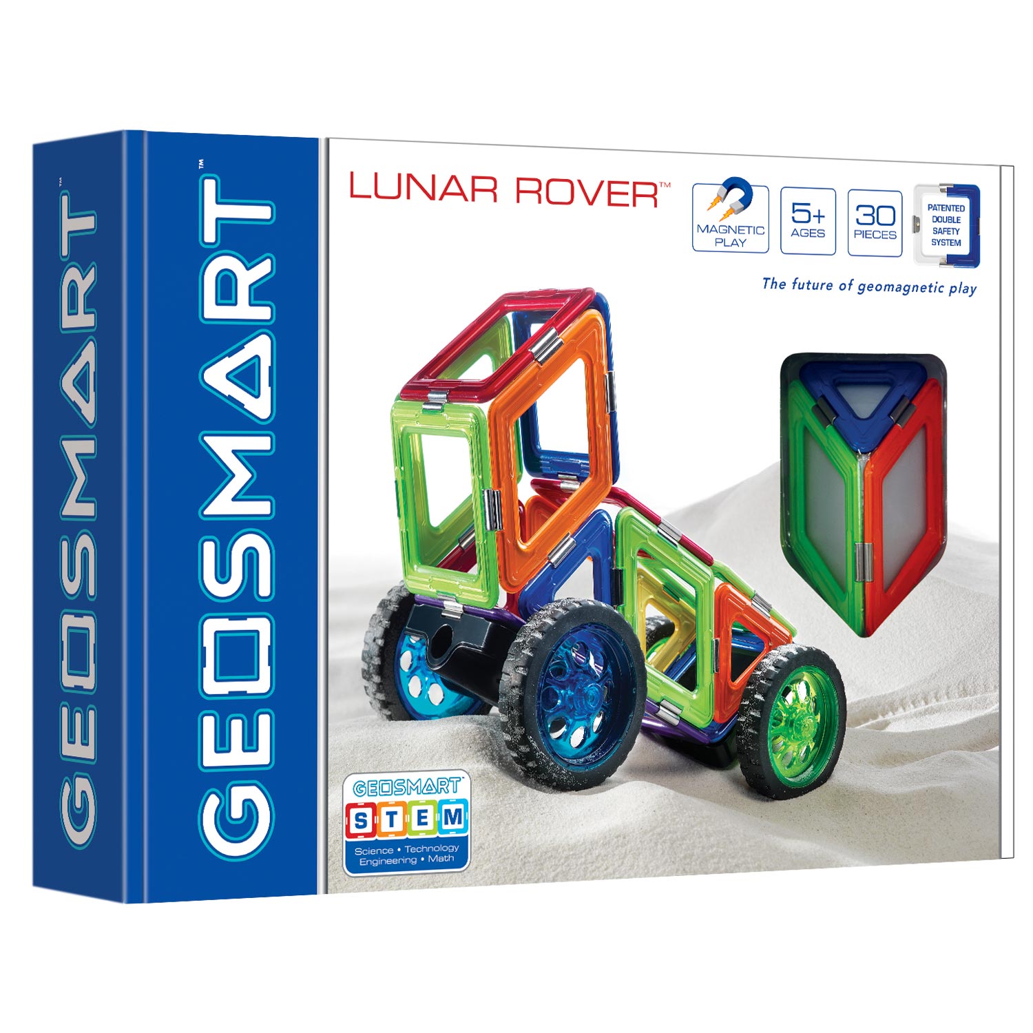 GeoSmart Lunar Rover Magnetisch Bouwspeelgoed, 30dlg.