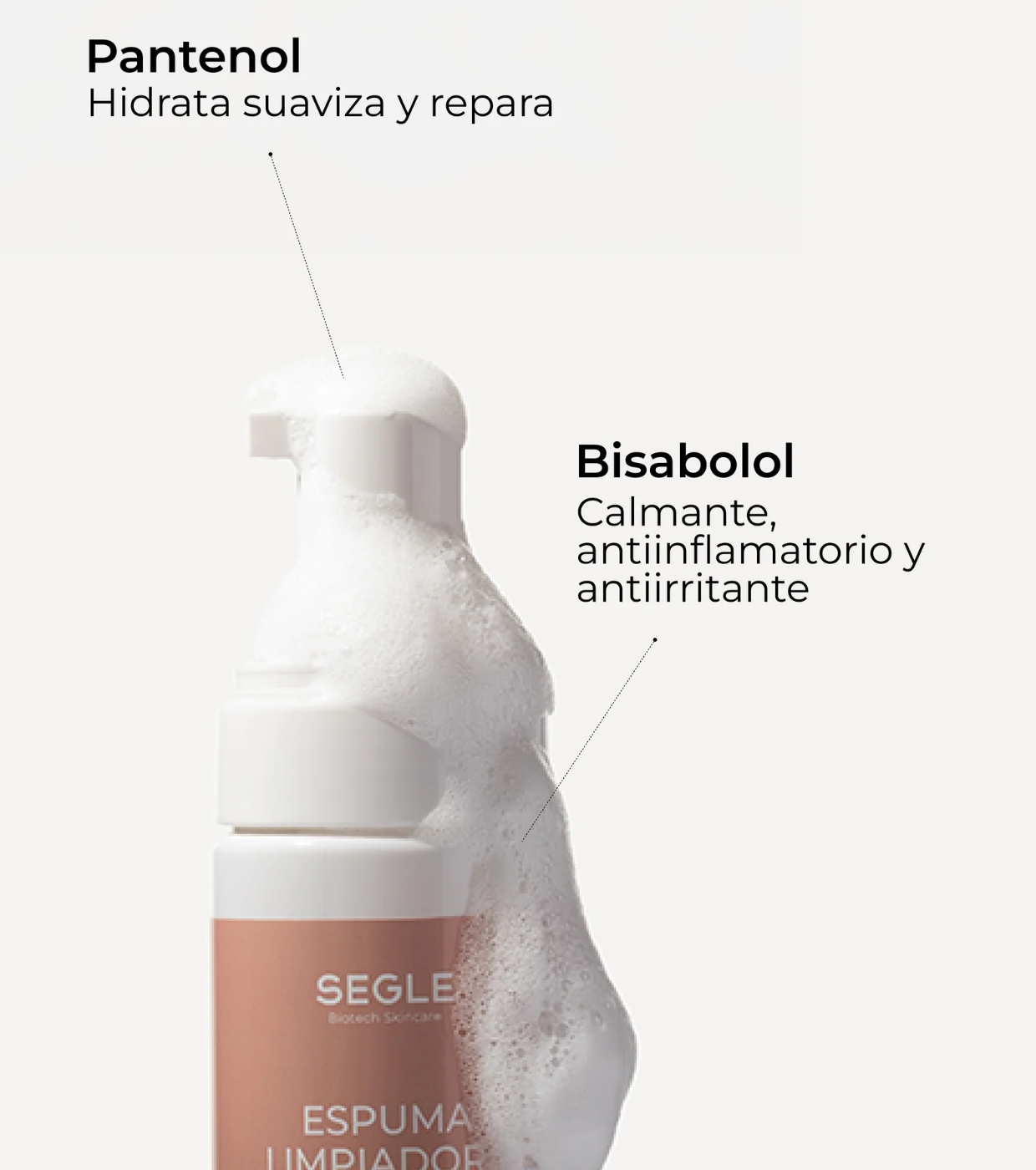 SEGLE - Espuma de limpeza hidratante antipoluição