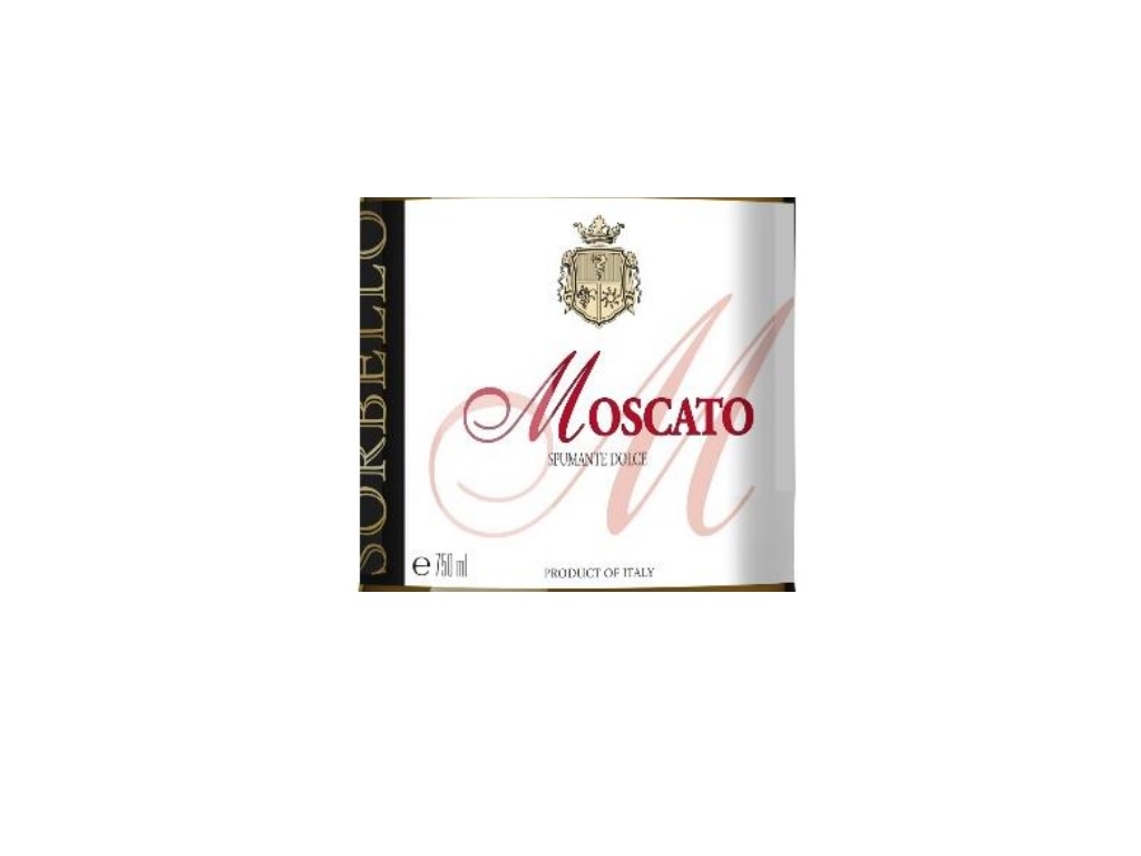 ESPUMANTE SORBELLO MOSCATO 0.75 L