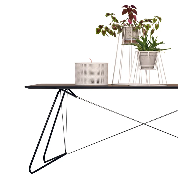 OK Design - Cibele Blumentopfständer H 45 cm, white