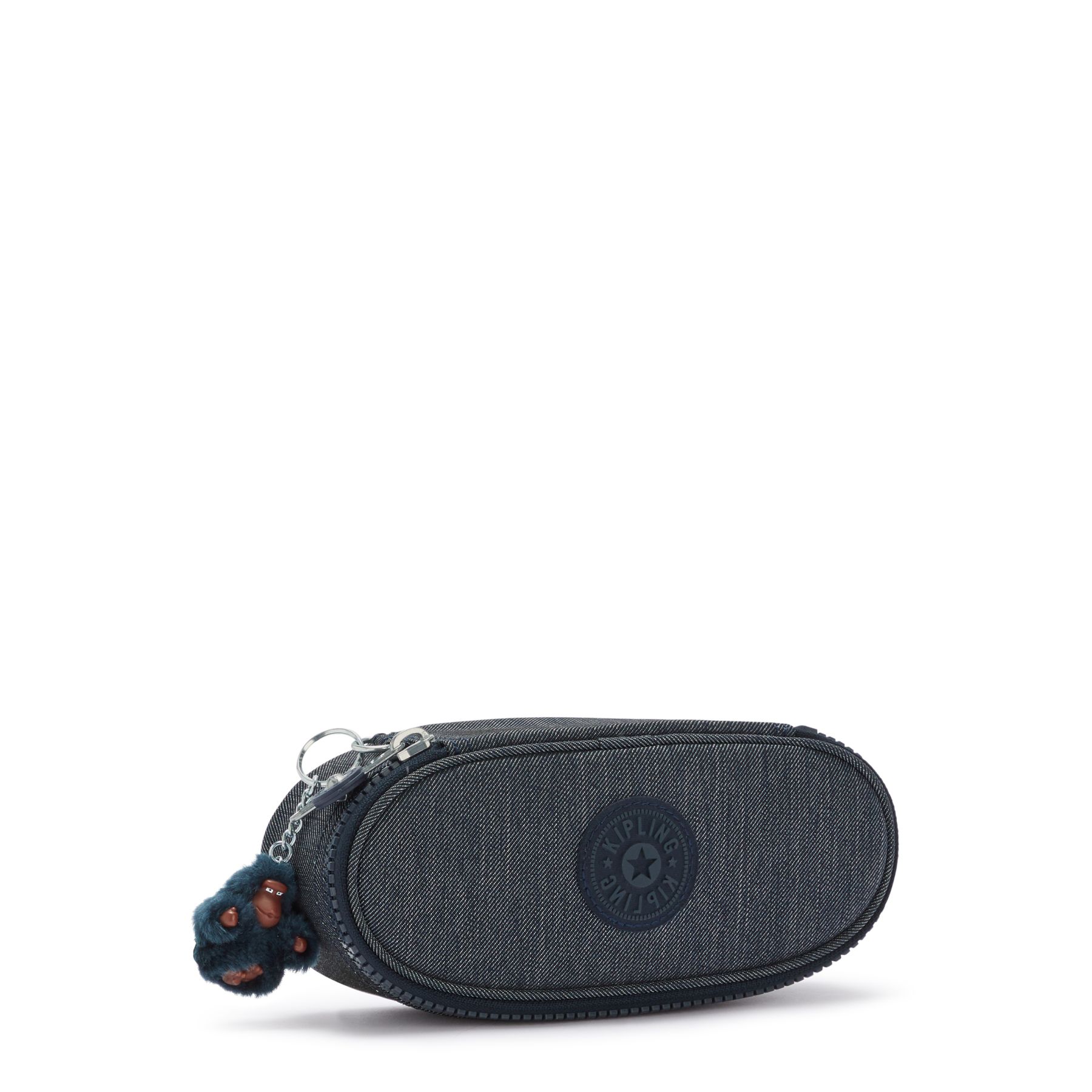 DUOBOX Trousse zippée moyenne à imprimé - Marine Navy