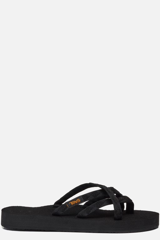 Teva Olowahu Slippers zwart Textiel