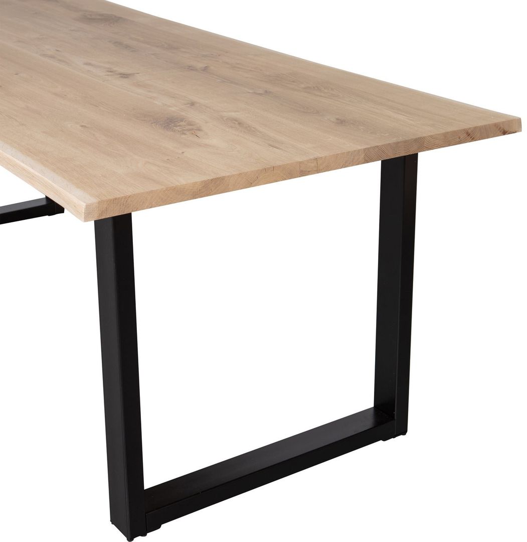 WOOOD   Tablo Boomstam U-poot Eettafel