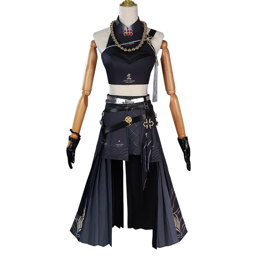 Custaplayu - Wuthering Waves Sanhua Cosplay Kostuumset