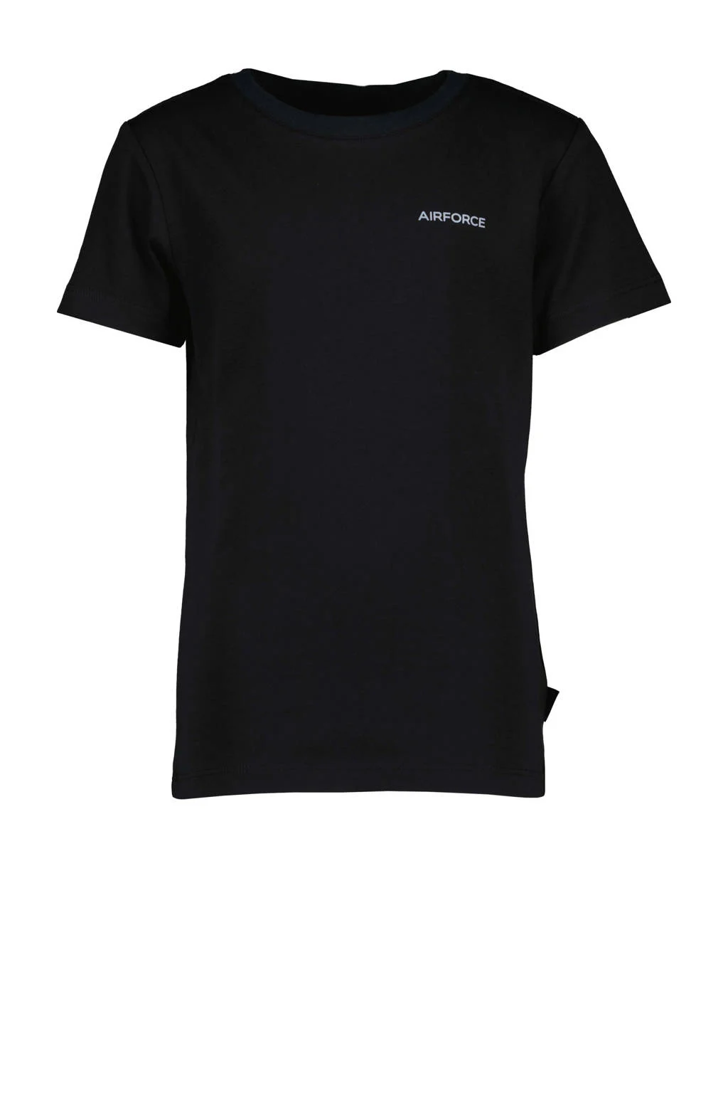 Airforce T-shirt met logo zwart