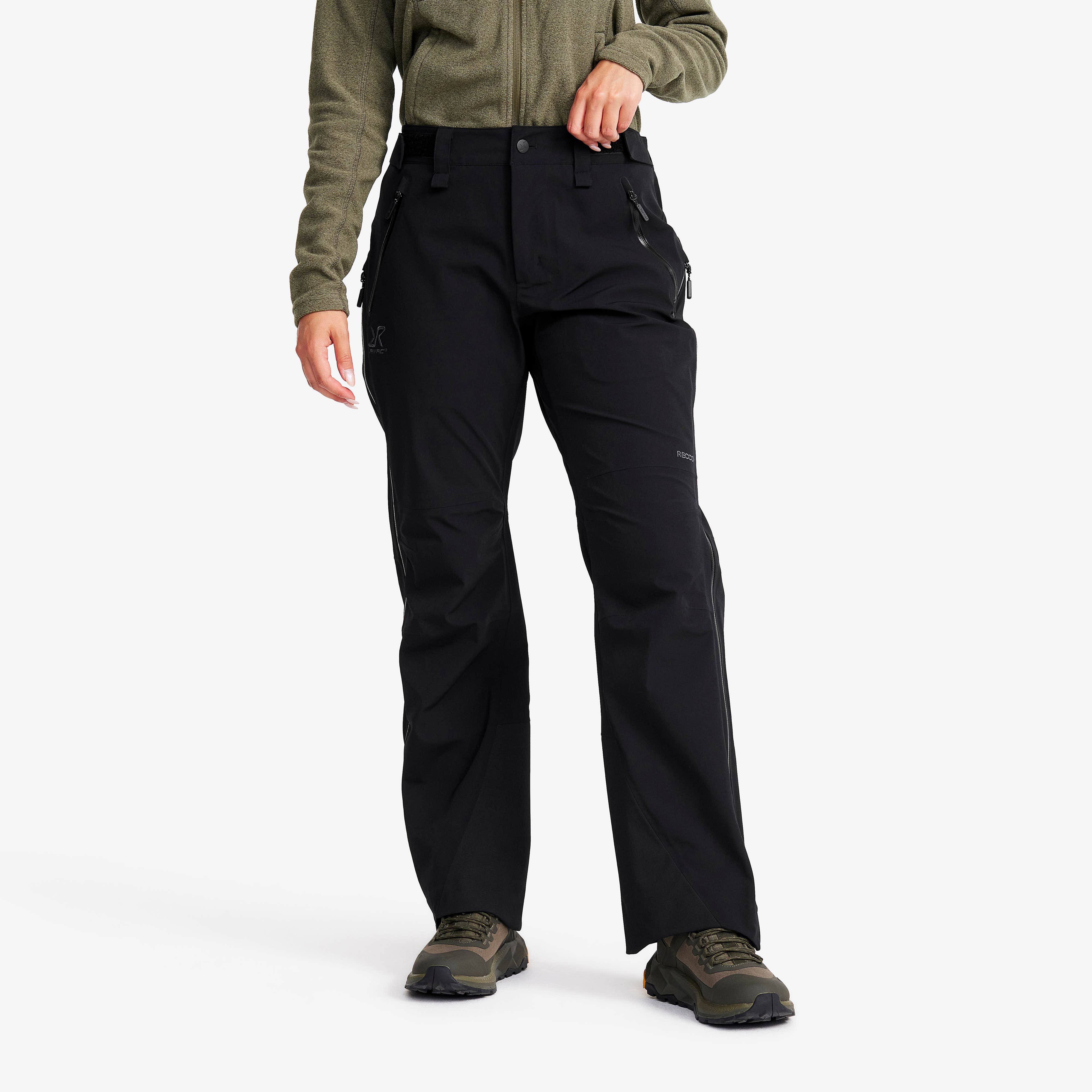 Cyclone Zip-up 3L Pants Dame Black