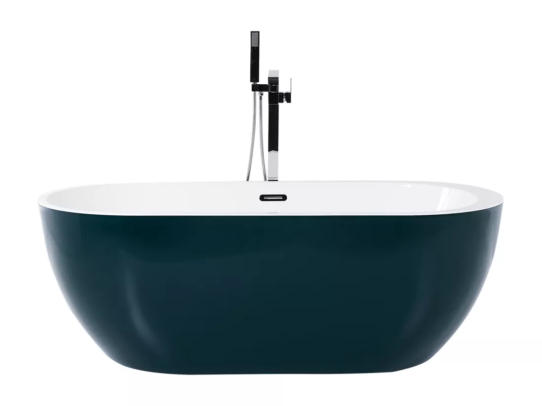 Baignoire îlot verte 170 x 80 cm NEVIS