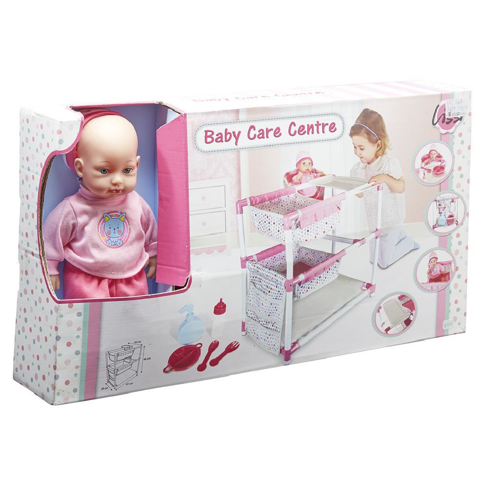 Nurserie avec poupon et accessoires enfant