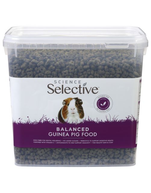 Supreme Science Selective Guinea Pig Emmer Met Snack - Caviavoer - 3 kg