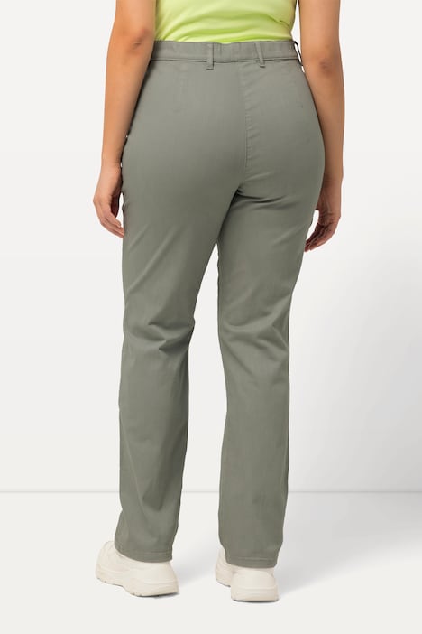 Stretchhose Mony, leicht konisches Bein, Zipptaschen