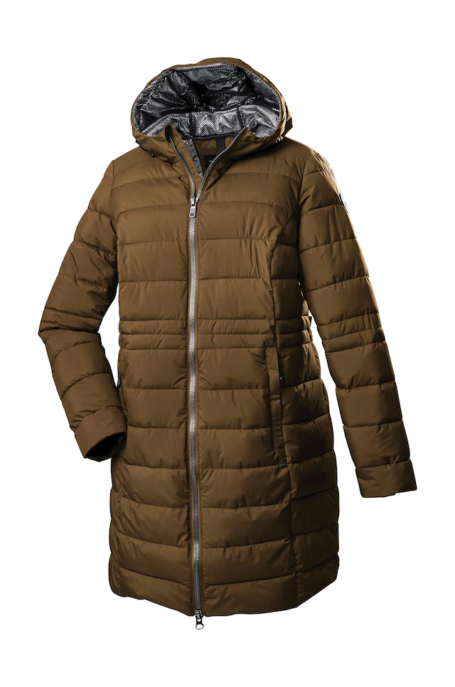 STOY Steppmantel »STW 12 WMN QLTD PRK«, STOY Damen Parka: warm, wasserabweisend, winddicht