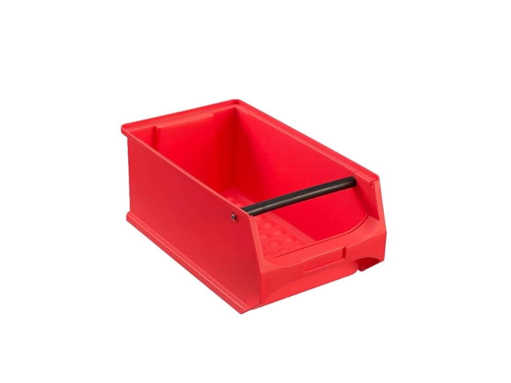 PROREGAL Rode Opbergdoos 4.1 Met Handvat HxBxD 15 x 20 x 35 cm 7.2 Liter Opbergbak Opbergdoos Opbergdoos Assortiment Sorteerbak