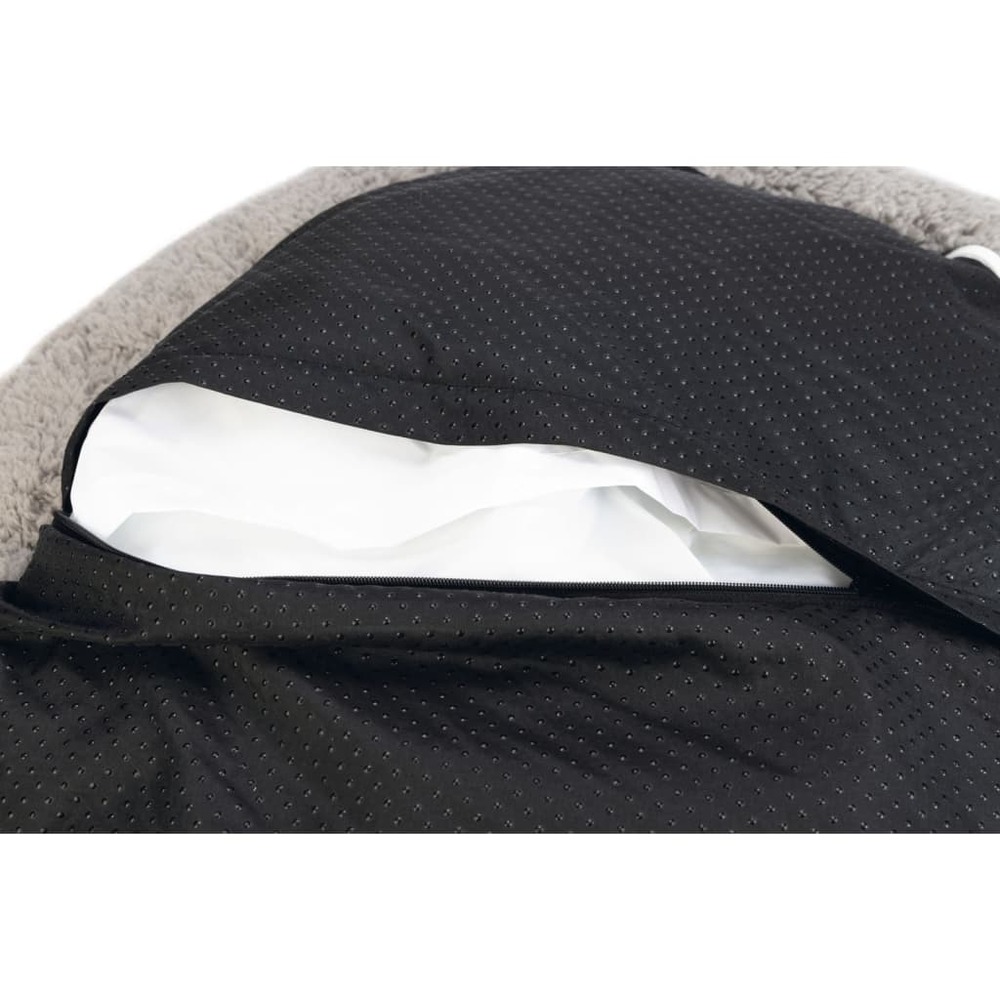 Lit pour chien mousse à mémoire de forme jaxx 50x20 cm gris