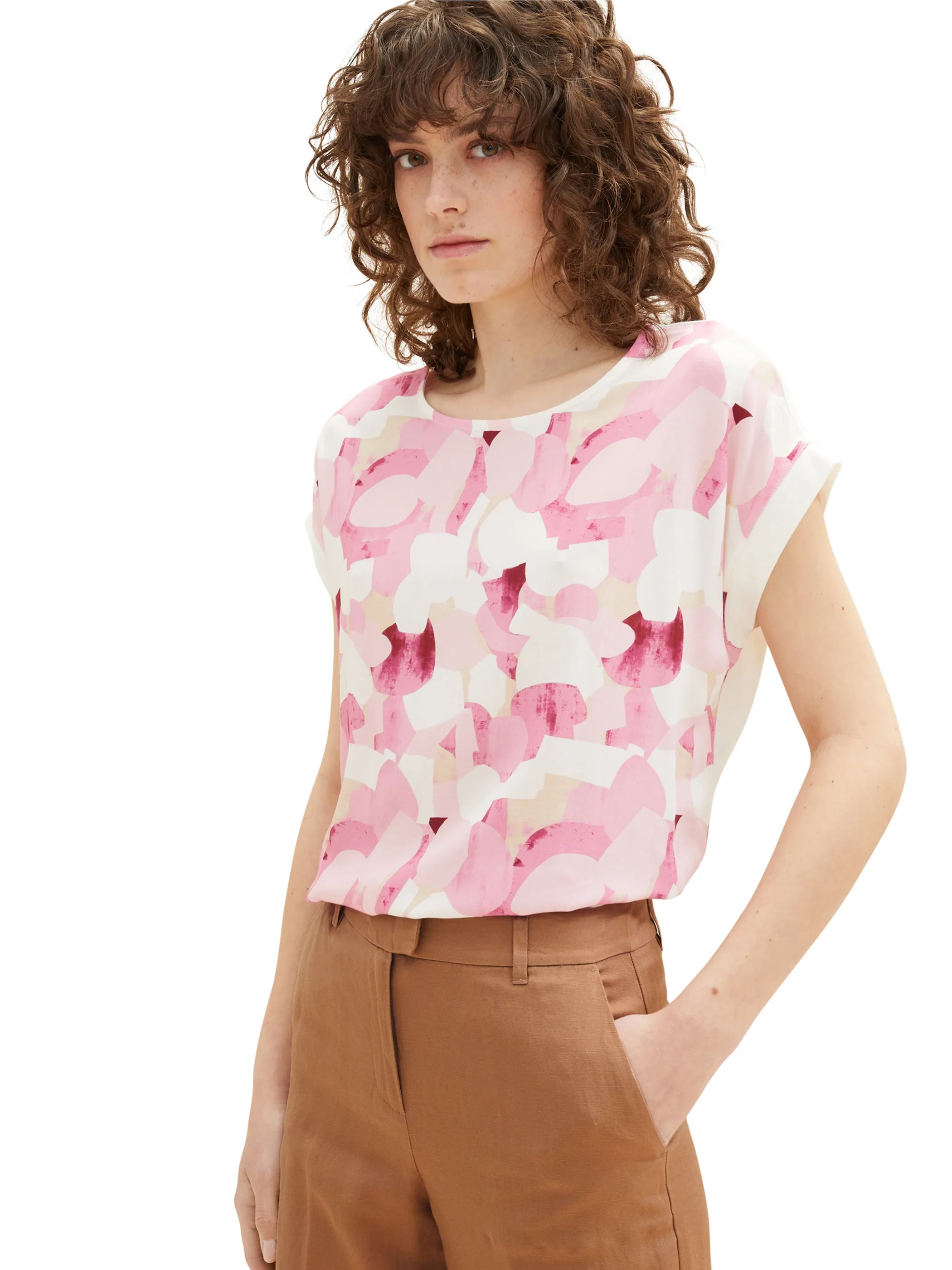 Damen T-Shirt im Mustermix