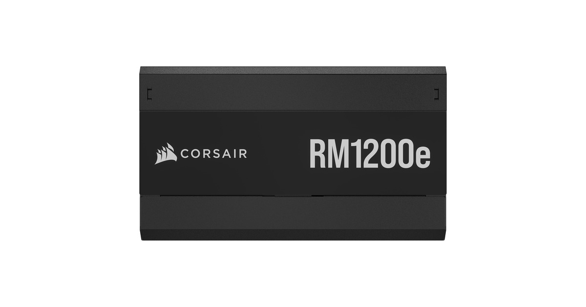 CorsairRM1200e modulaire 1200 watt voeding   (Zwart, 1x 12V-2x6, 6x PCIe)