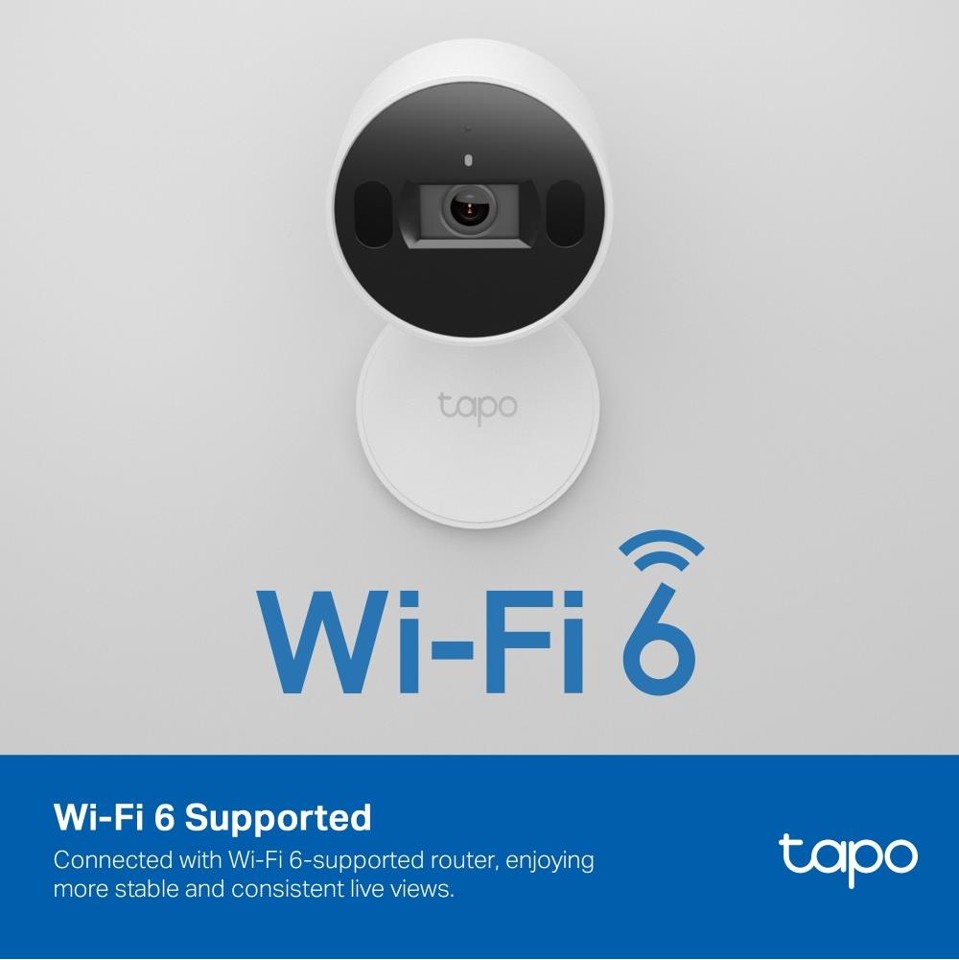 TP-Link - Tapo AI Home Security Wi-Fi kamera Tapo C125