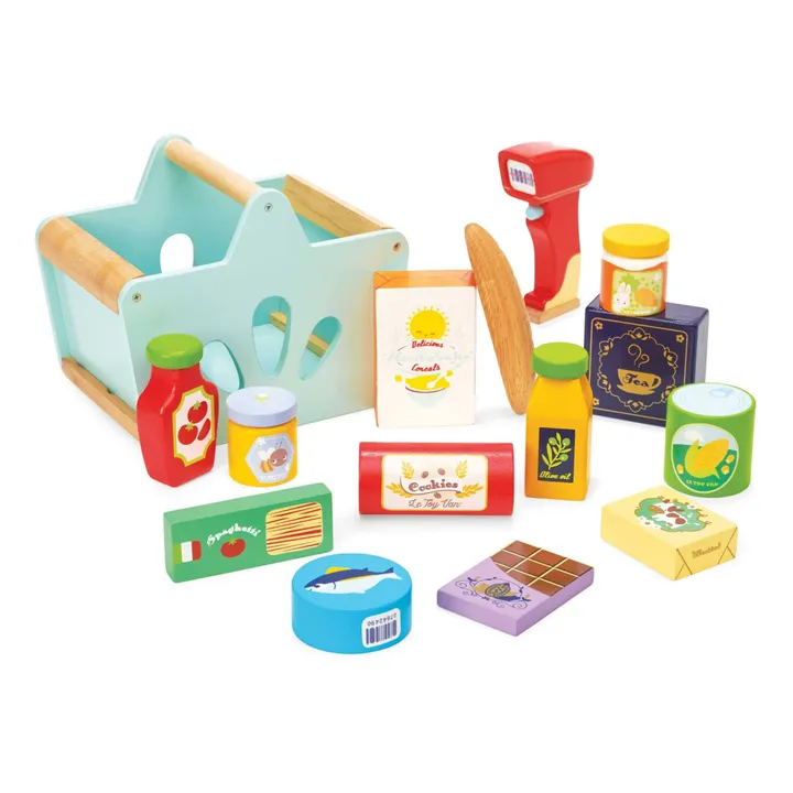 Le Toy Van Panier complet de courses et scanner