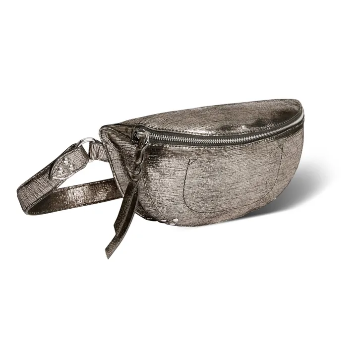 Jérôme Dreyfuss Sac Banane Lino Lamé Chèvre | Champagne