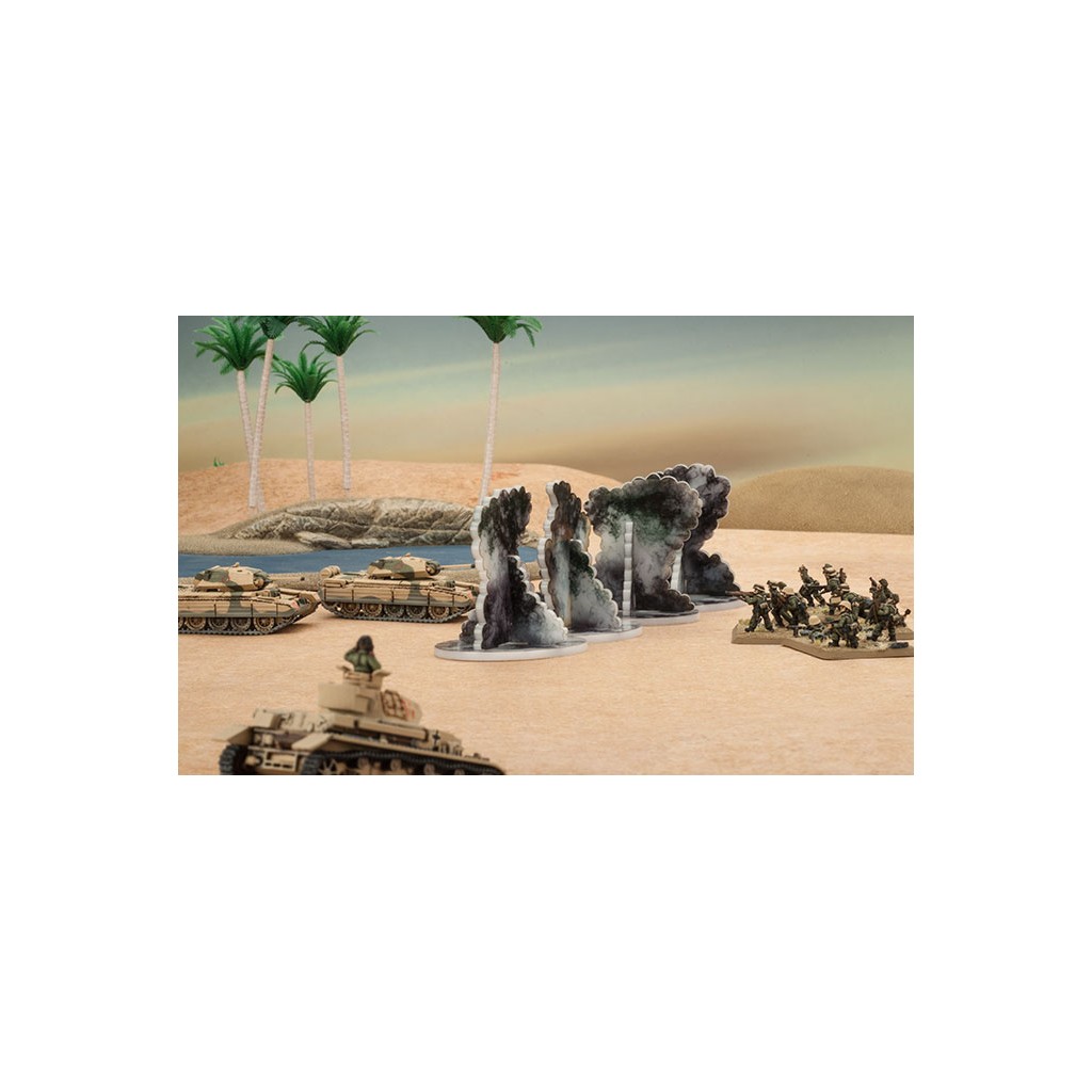 Flames of War - Smoke Bombardment Markers