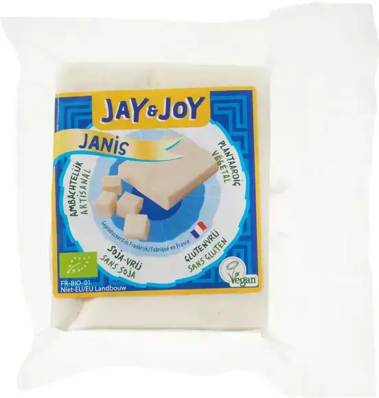Plantaardig alternatief voor feta Janis