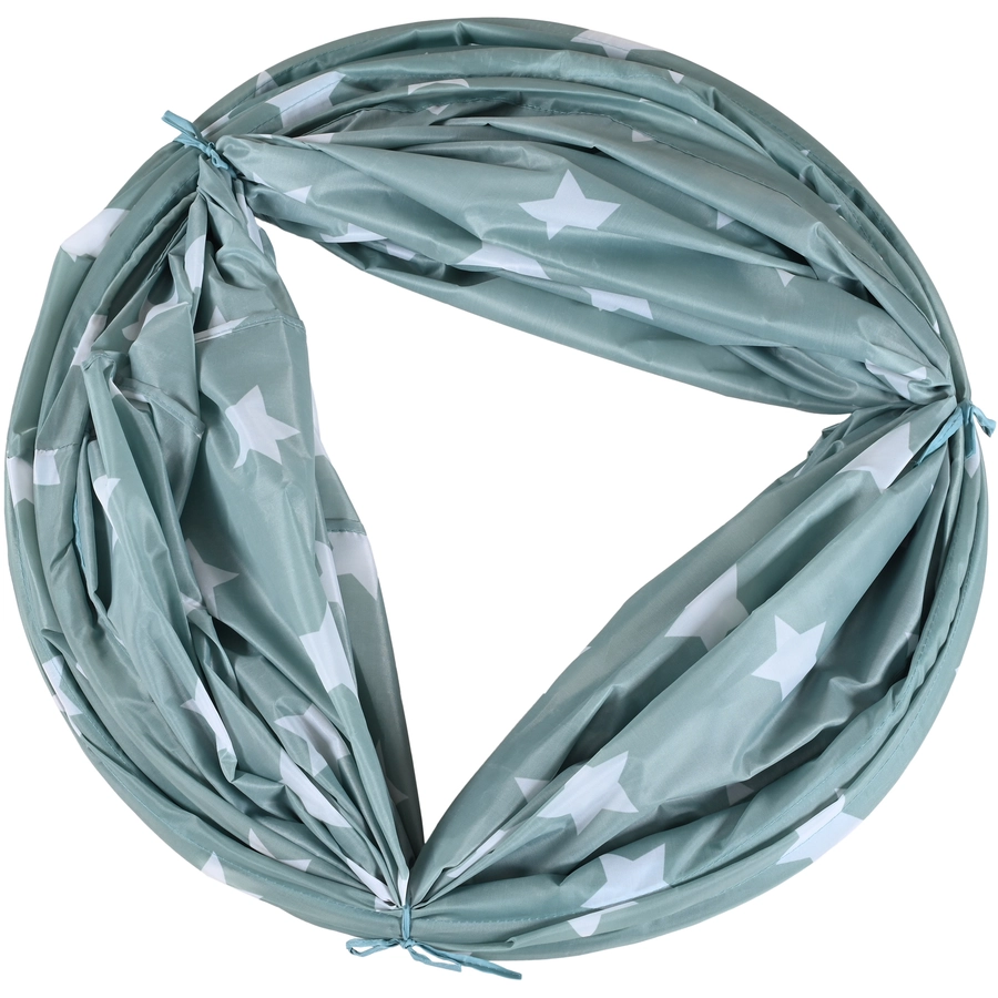 knorr toys® Spieltunnel Green white stars grün