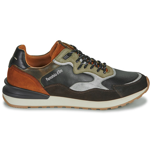 Pantofola d'Oro - TREVISO RUNNER UOMO LOW - Noir / Marron / Kaki