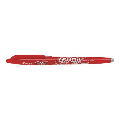 Pilot Frixion Ball - Pack de 12 rollers effaçables - 0,7 mm - rouge