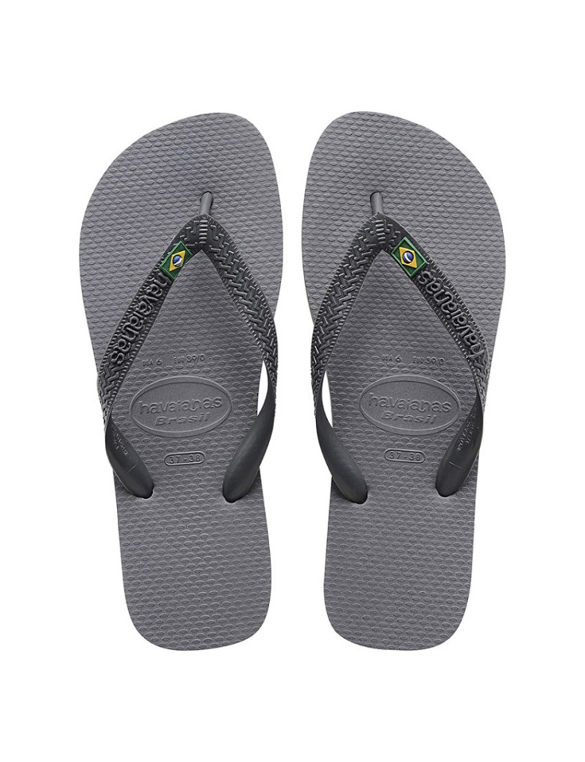 Brazil Gray Flip Flops
