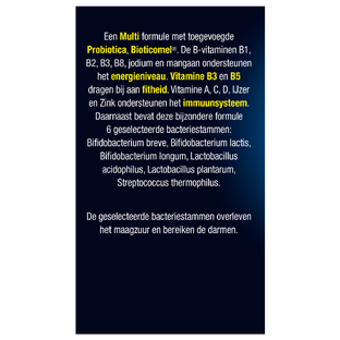 Lucovitaal Probiotica Vitaminen & Mineralen Complex Capsules 30CP