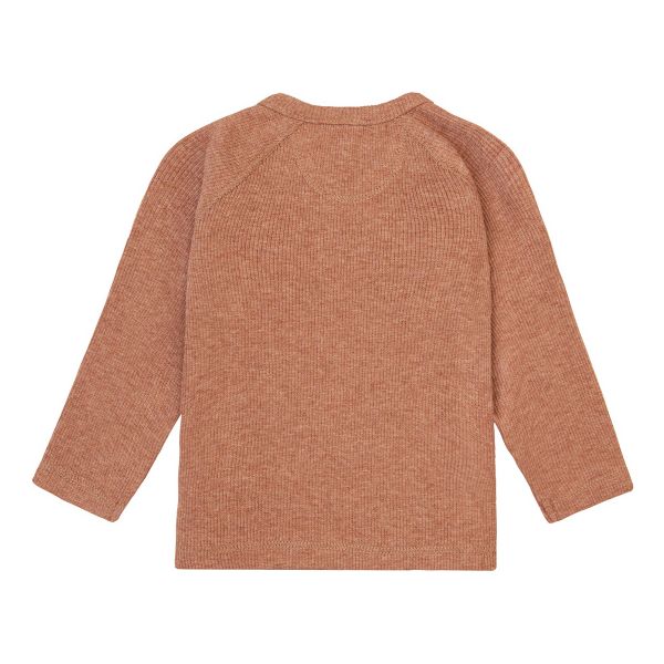 Noppies Rib Nanyuki Shirt Taupe Melange Mt. 44