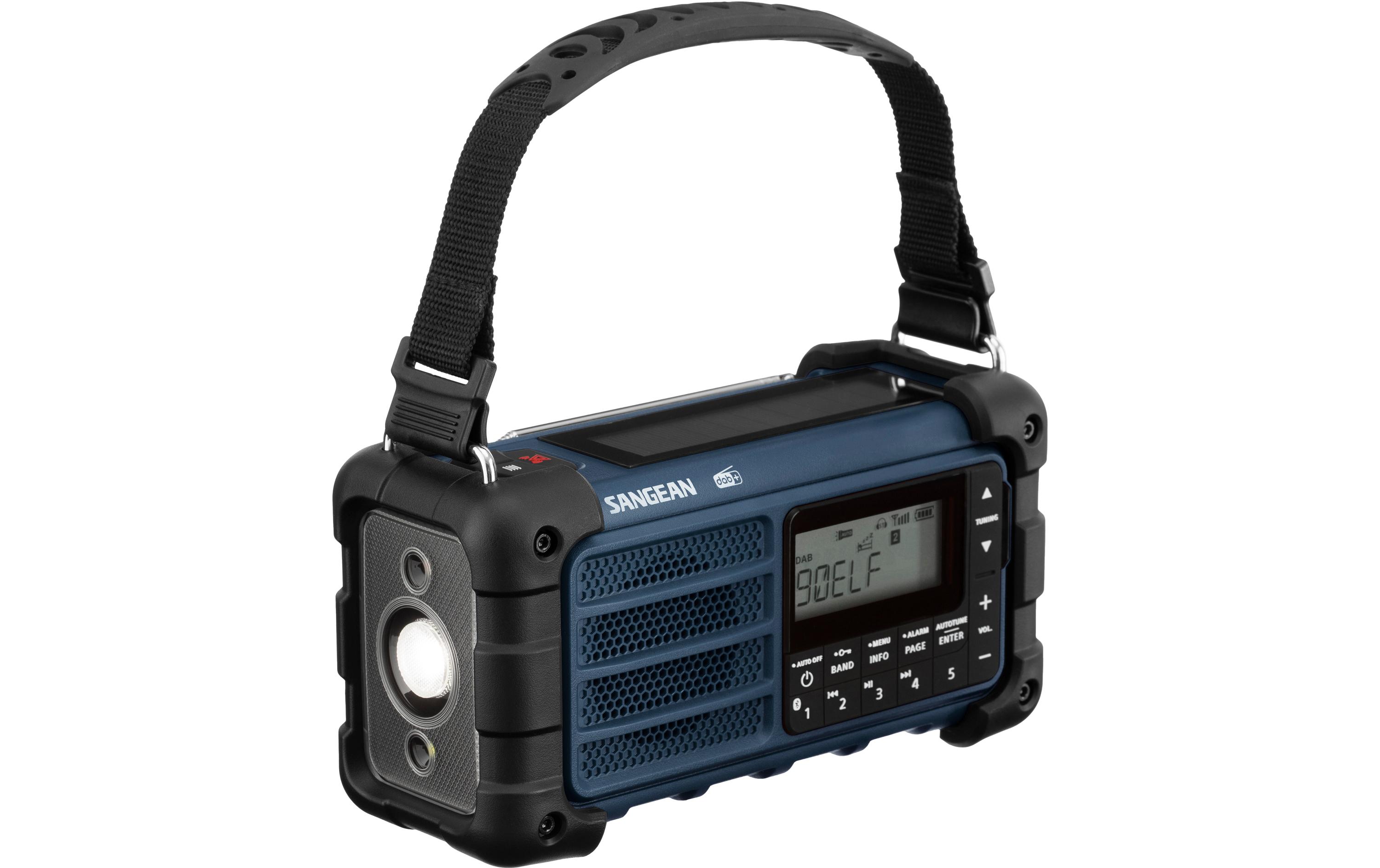 DAB+ Radio MMR-99DAB+ Blau<br>Mehrfachbetriebenes digitales Notfallradio