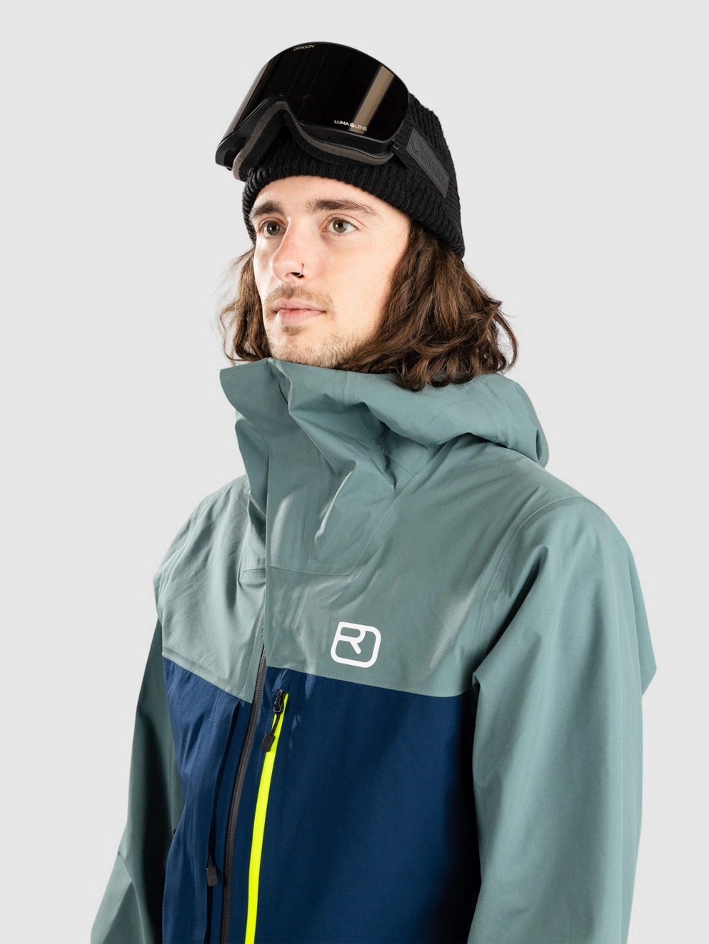 Ortovox 3L Ravine Shell Jacket deep ocean