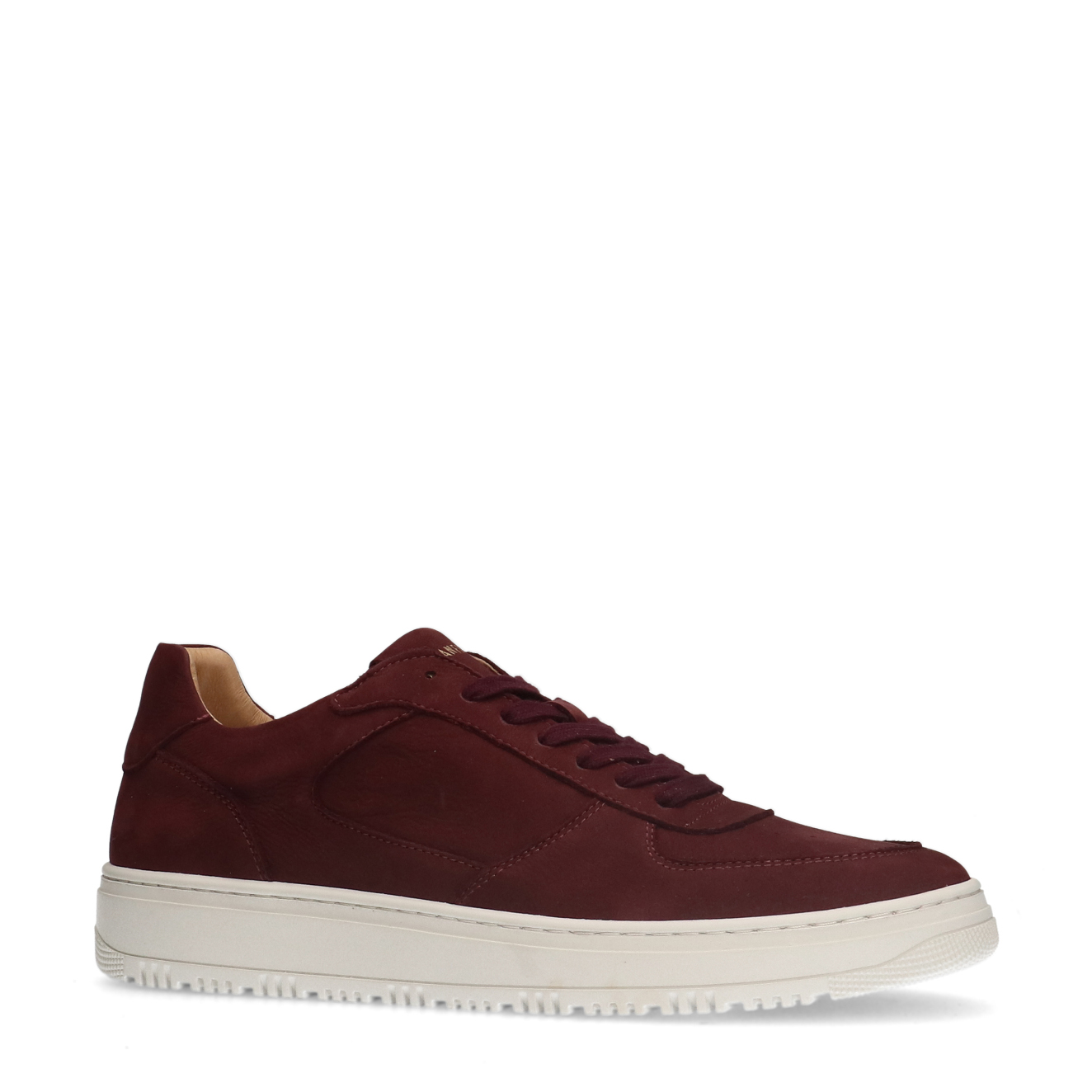 Bordeaux nubuck sneakers