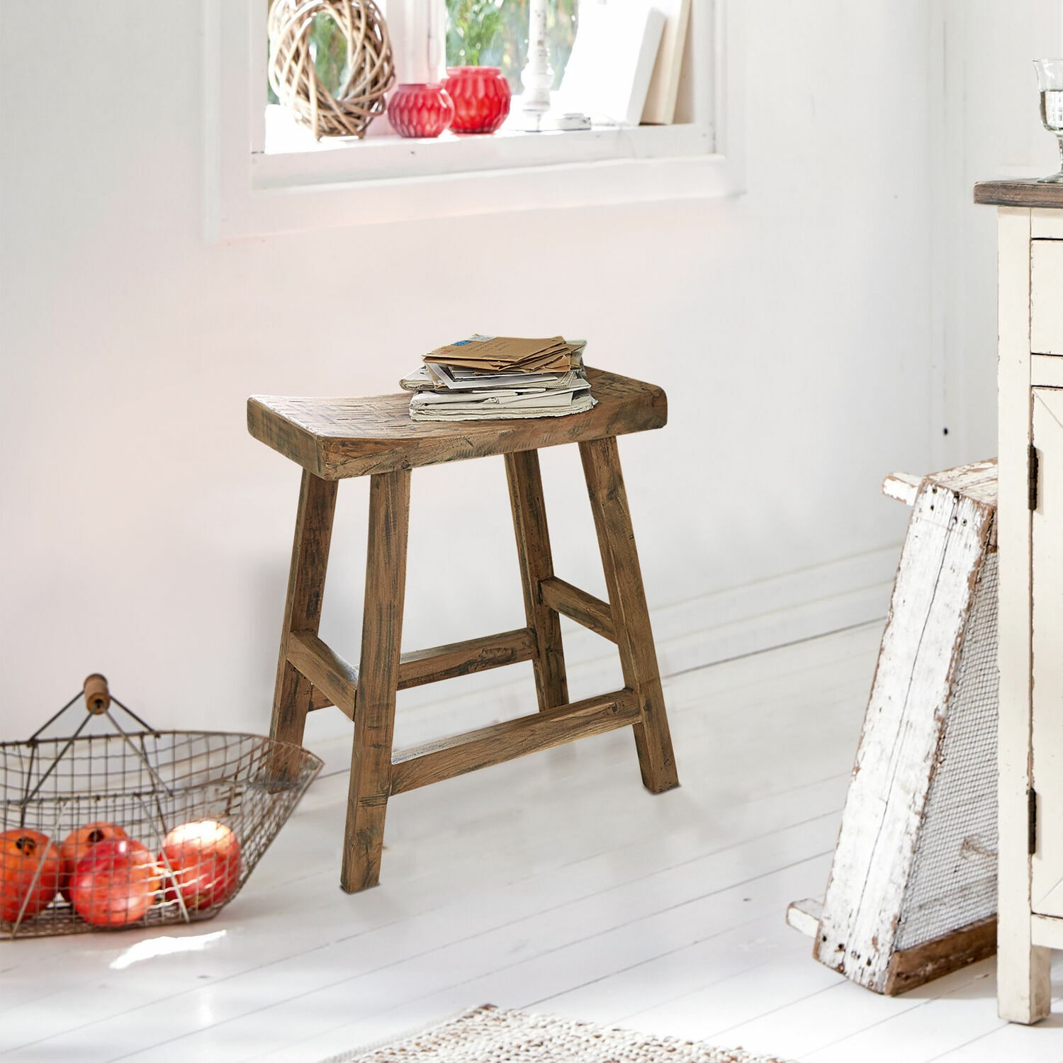 Hocker Nael 52/46/32 cm | braun