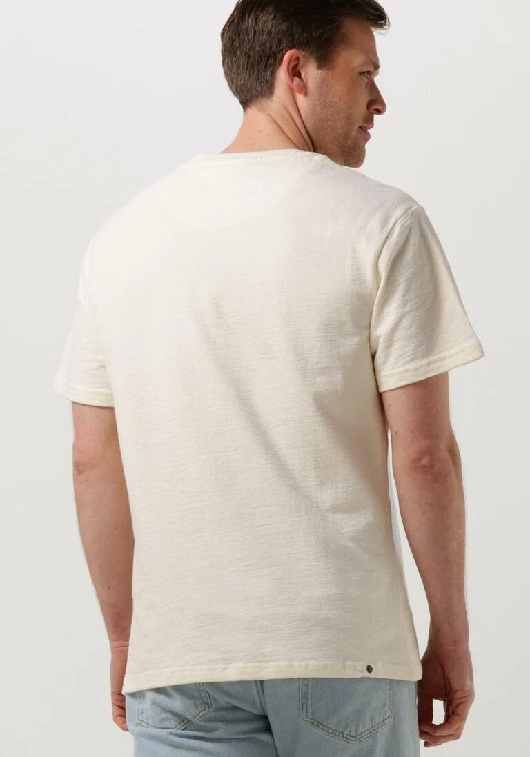 ANERKJENDT gebroken wit anerkjendt t-shirt akkikki s/s structure pocket tee