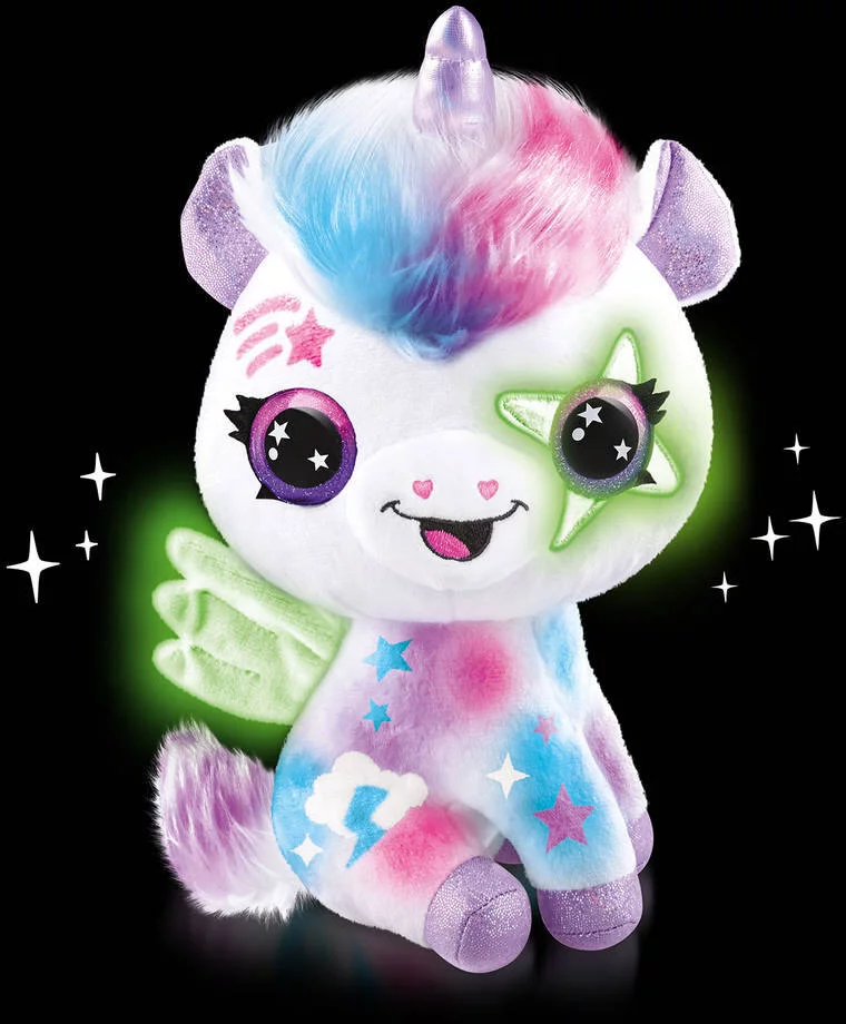 AIRBRUSH PLUSH - PELUCHE LICORNE MAGIQUE