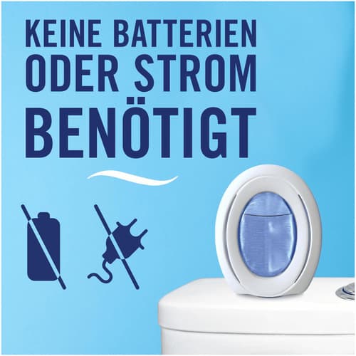 Febreze Amethyst Blütentraum Bad Lufterfrischer, Kontinuierliche Geruchsbekämpfung und -verhinderung